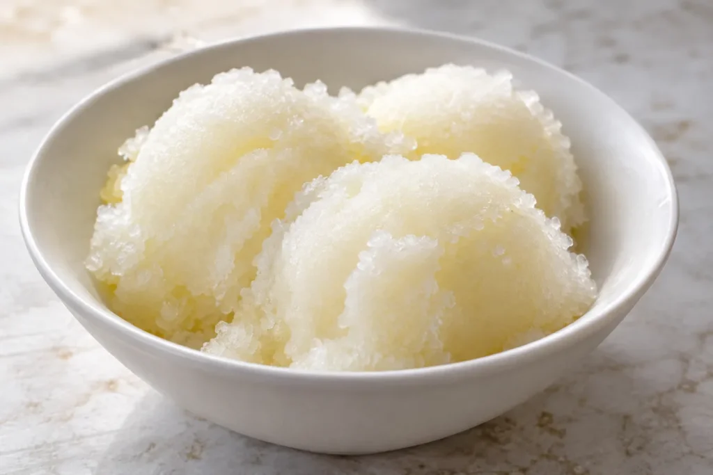 Sorbetto allo Spumante