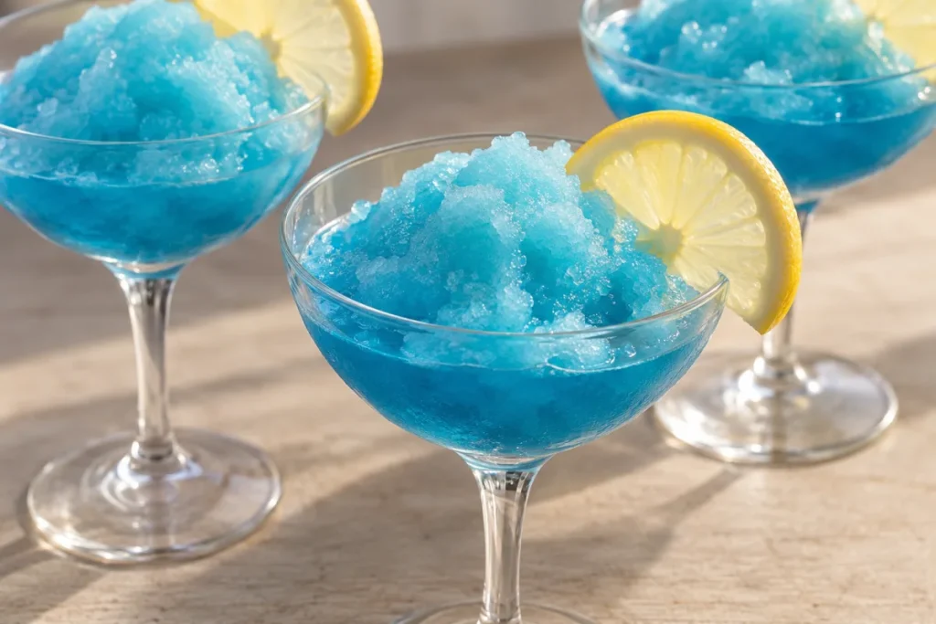 Sorbetto Blu di Curacao