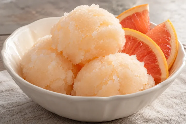 Sorbetto di Pompelmo e Gin