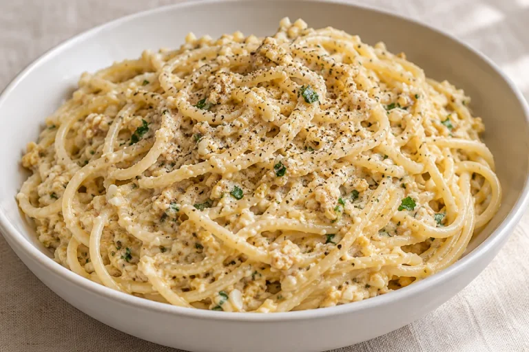 Spaghetti Uova e Noci