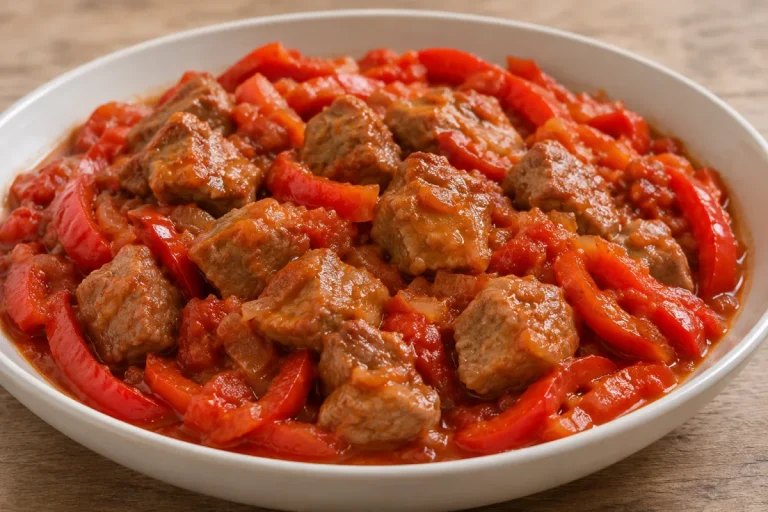 Spezzatino ai Peperoni