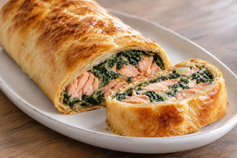 Strudel di Salmone e Spinaci