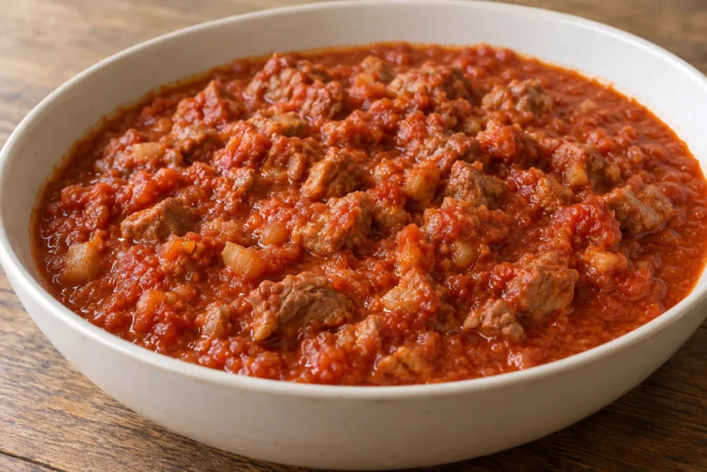 Sugo, Ragù a La Veccìere