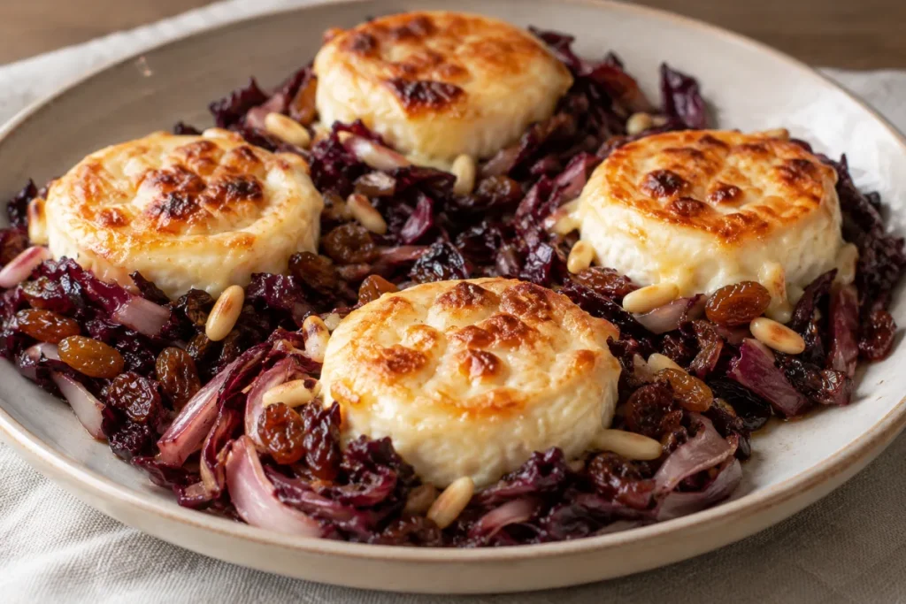 Tomino e Radicchio al Forno