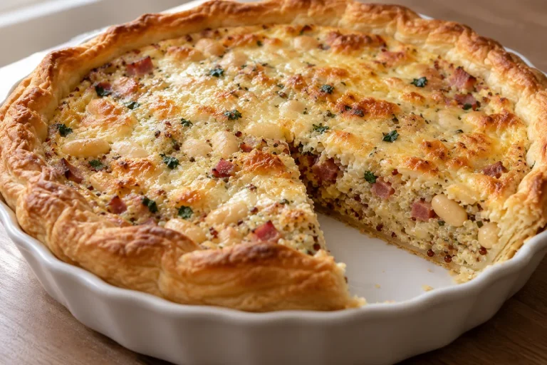 Torta di Quinoa con Cannellini