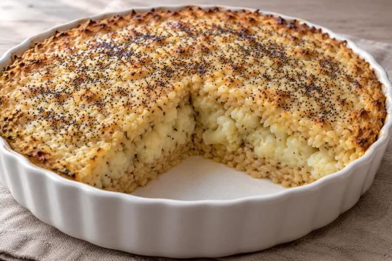 Tortino di Riso e Cavolfiore