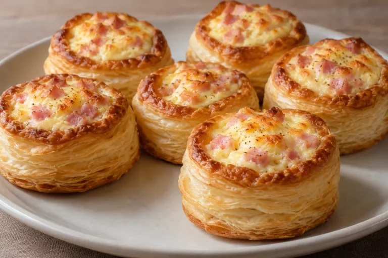 Vol Au Vent con Prosciutto e Formaggio