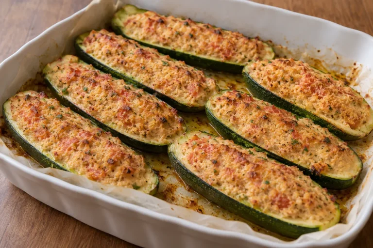 Zucchine Ripiene col Tonno