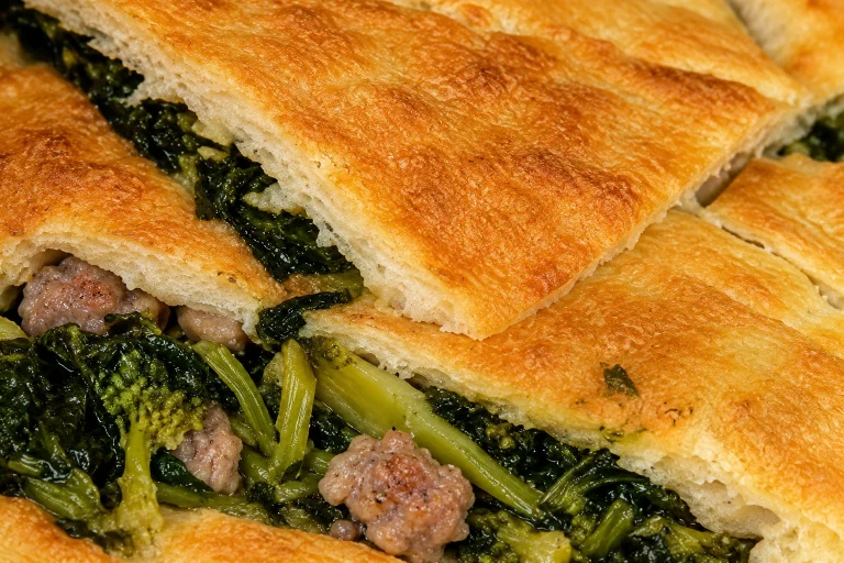 Bimby, Pizza Friarielli (o Cime di Rape) e Salsicce